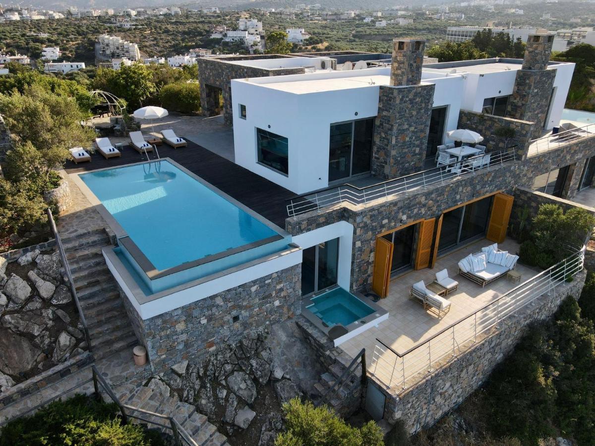 Villa Aiolos: Above The Sea, Within Agios Nikolaos Εξωτερικό φωτογραφία