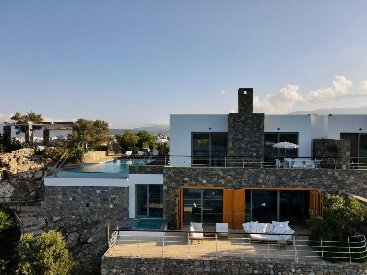 Villa Aiolos: Above The Sea, Within Agios Nikolaos Εξωτερικό φωτογραφία