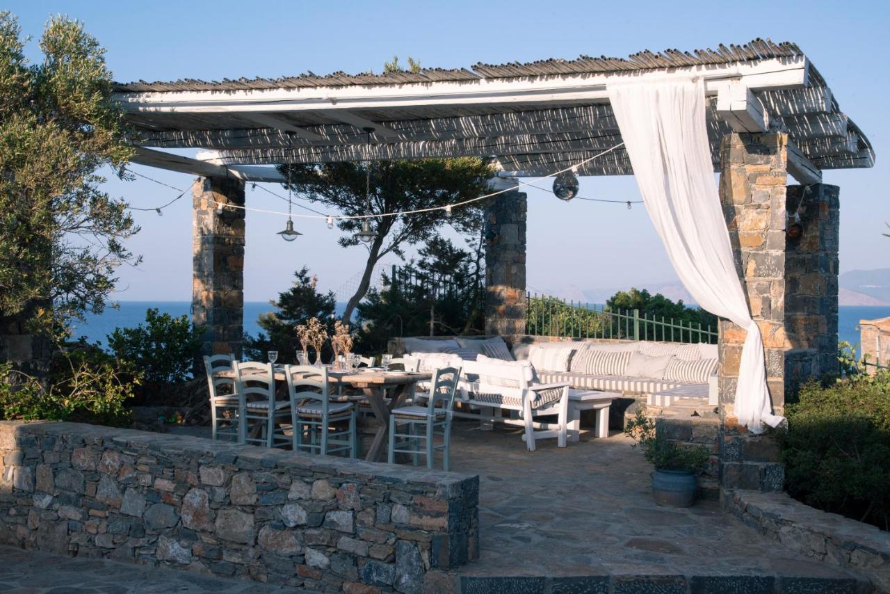 Villa Aiolos: Above The Sea, Within Agios Nikolaos Εξωτερικό φωτογραφία