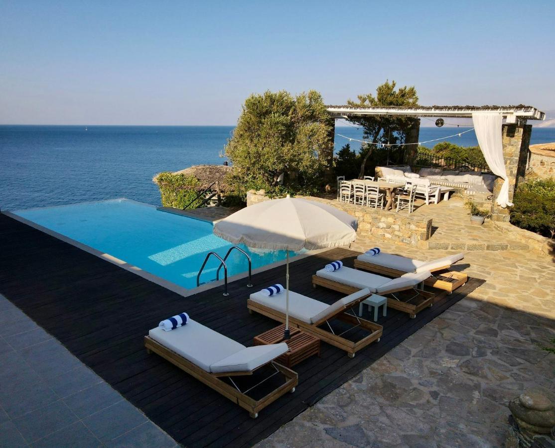 Villa Aiolos: Above The Sea, Within Agios Nikolaos Εξωτερικό φωτογραφία